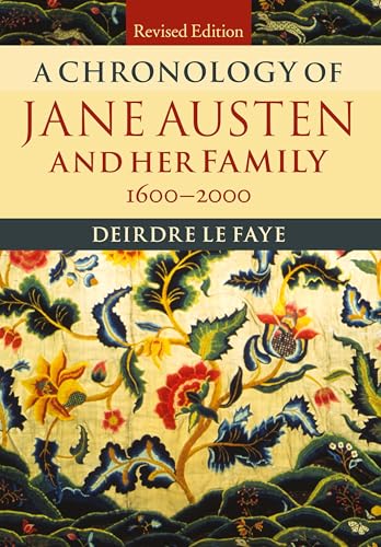 

Chronology of Jane Austen and Her Family