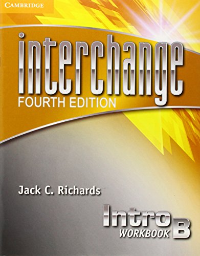 9781107615373: Interchange Intro Workbook B 4th Edition (Interchange Fourth Edition)