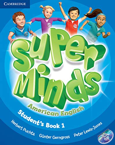 Imagen de archivo de Super Minds American English Level 1 Student's Book with DVD-ROM a la venta por AMM Books