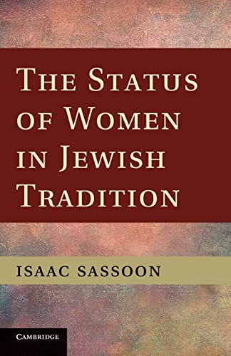 Imagen de archivo de The Status of Women in Jewish Tradition a la venta por Lucky's Textbooks