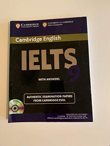 9781107618176: Cambridge Ielts 9 Self-Study Pack (Student's Book with Answers and Audio CDs (2)) China Reprint Edition: Authentic Examination Papers from Cambridge E (IELTS Practice Tests)