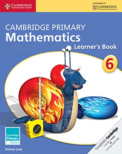 Stock image for Cambridge Primary Mathematics Stage 6 Learner's Book (Cambridge International Examinations) for sale by AwesomeBooks