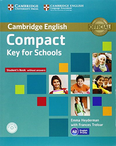 9781107618633: Compact Key for Schools Student's Book without Answers with CD-ROM.