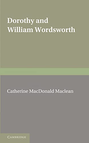Stock image for Dorothy and William Wordsworth for sale by Chiron Media