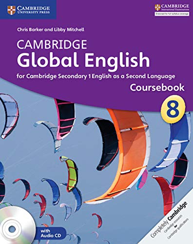 Stock image for Cambridge Global English Stage 8 Coursebook with Audio CD: for Cambridge Secondary 1 English as a Second Language (Cambridge International Examinations) for sale by HPB-Red