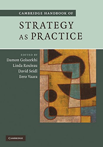 9781107619982: Cambridge Handbook of Strategy as Practice