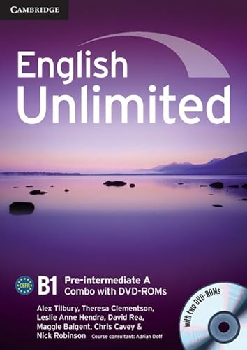 Beispielbild fr English Unlimited Pre-intermediate A Combo with DVD-ROMs (2) zum Verkauf von medimops