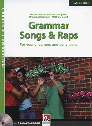 Beispielbild fr Grammar Songs and Raps Teacher's Book with Audio CDs (2): For Young Learners and Early Teens zum Verkauf von Monster Bookshop