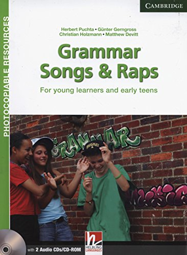 Imagen de archivo de Grammar Songs and Raps Teacher's Book with Audio CDs (2): For Young Learners and Early Teens (Helbling Photocopiable Resources) a la venta por HPB-Red