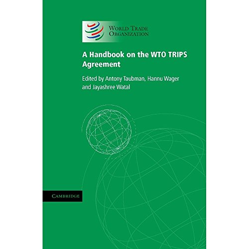 9781107625297: A Handbook on the Wto Trips Agreement