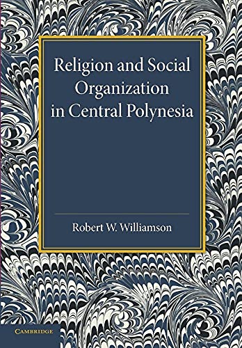 Imagen de archivo de Religion and Social Organization in Central Polynesia a la venta por Revaluation Books
