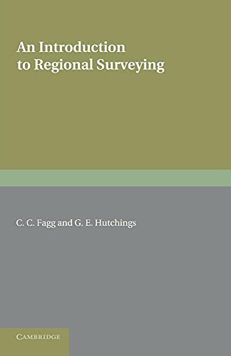 Stock image for An Introduction to Regional Surveying for sale by Chiron Media