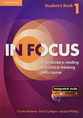 Beispielbild fr In Focus Level 1 Student's Book with Online Resources zum Verkauf von Bestsellersuk