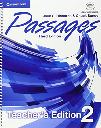 Imagen de archivo de Passages Level 2 Teacher's Edition with Assessment Audio CD/CD-ROM (Book & Merchandise) a la venta por Grand Eagle Retail