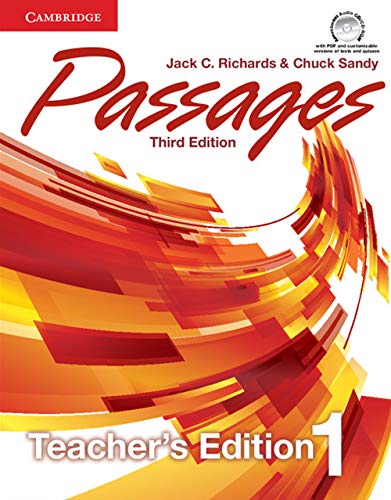 Imagen de archivo de Passages Level 1 Teacher's Edition with Assessment Audio CD/CD-ROM a la venta por Book Deals