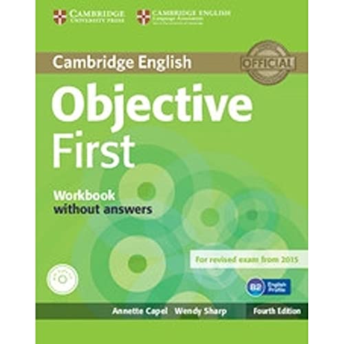 Stock image for Objective First Workbook without Answers with Audio CD for sale by Books Unplugged