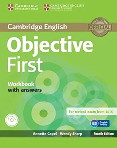 Stock image for Objective First Workbook with Answers with Audio CD for sale by AMM Books