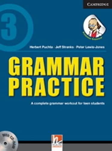Imagen de archivo de Grammar Practice Level 3 Paperback with CD-ROM: A Complete Grammar Workout for Teen Students a la venta por AMM Books