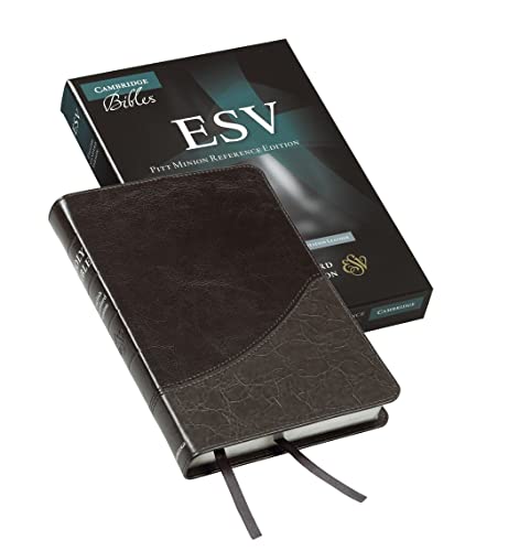 Imagen de archivo de ESV Pitt Minion Reference Bible, Black Imitation Leather, ES442:X a la venta por Blackwell's