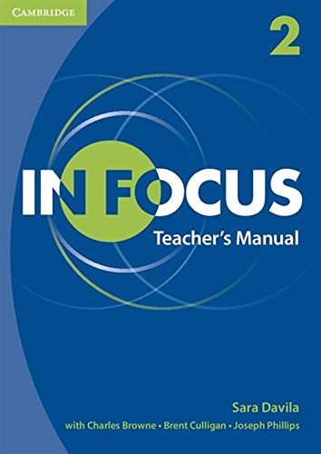 Stock image for In Focus Level 2 Teacher's Manual for sale by AwesomeBooks