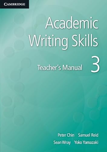 Stock image for Academic Writing Skills 3 Teacher's Manual for sale by Blackwell's