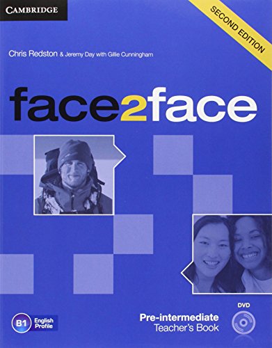 Imagen de archivo de face2face Pre-intermediate Teacher's Book with DVD a la venta por Goldstone Books