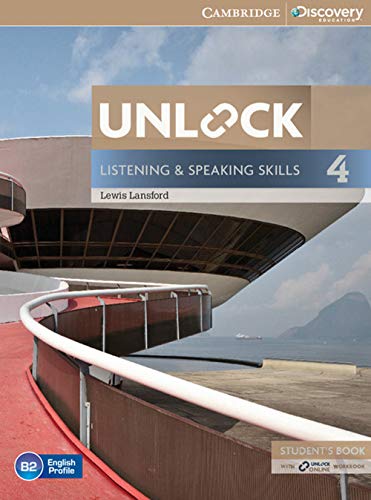Imagen de archivo de Unlock Level 4 Listening and Speaking Skills Student's Book and Online Workbook a la venta por WorldofBooks