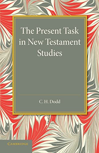 Imagen de archivo de The Present Task in New Testament Studies a la venta por Books Puddle