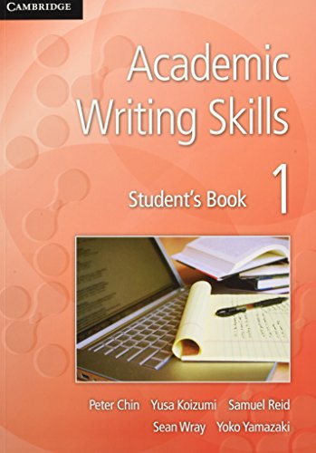 Imagen de archivo de Academic Writing Skills. 1 Student's Book a la venta por Blackwell's