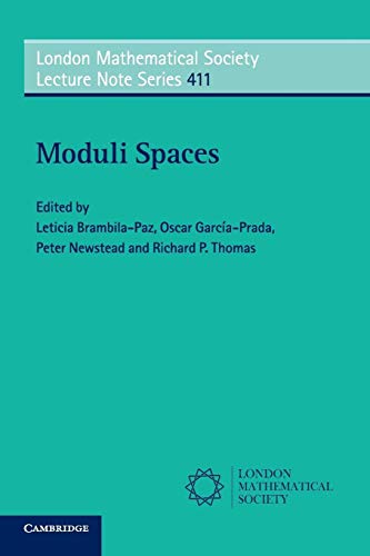 Beispielbild fr Moduli Spaces zum Verkauf von Revaluation Books