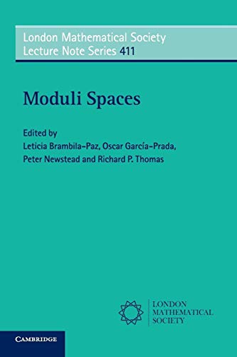 Stock image for Moduli Spaces for sale by Revaluation Books