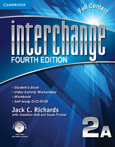 Beispielbild fr Interchange Level 2 Full Contact A with Self-study DVD-ROM (Interchange Fourth Edition) zum Verkauf von AwesomeBooks