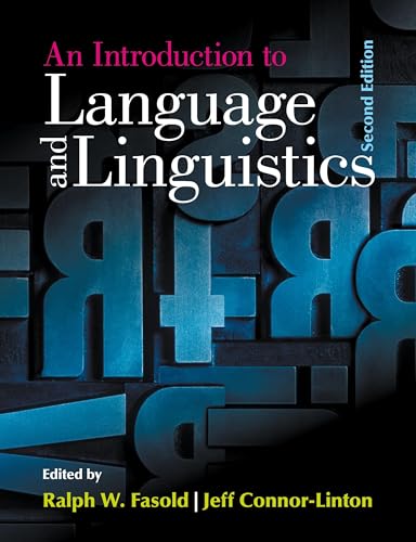 9781107637993: An Introduction to Language and Linguistics