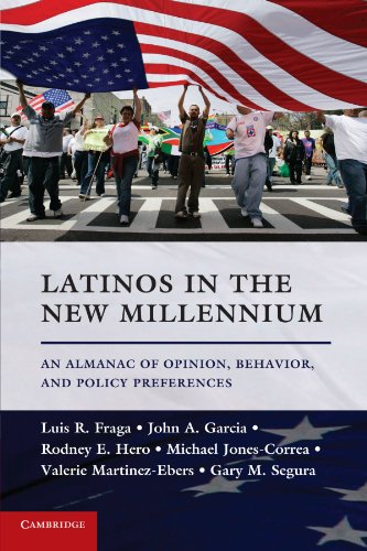 Beispielbild fr Latinos in the New Millennium: An Almanac of Opinion, Behavior, and Policy Preferences zum Verkauf von -OnTimeBooks-