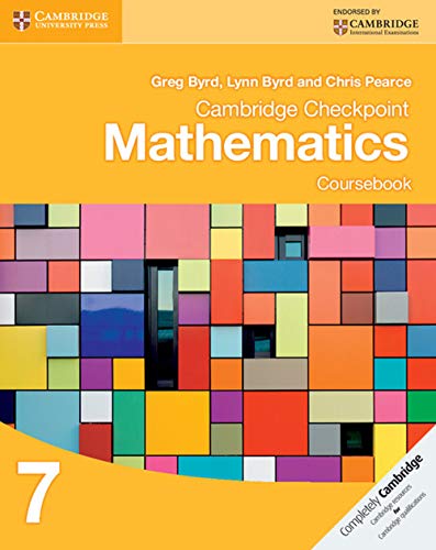 Beispielbild fr Cambridge Checkpoint Mathematics Coursebook 7 (Cambridge International Examinations) zum Verkauf von AMM Books