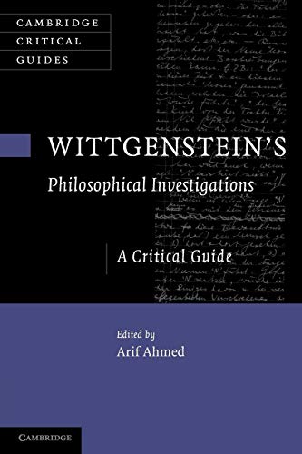 Stock image for Wittgenstein's Philosophical Investigations: a Critical Guide (Cambridge Critical Guides) for sale by Antiquariat Stefan Krger