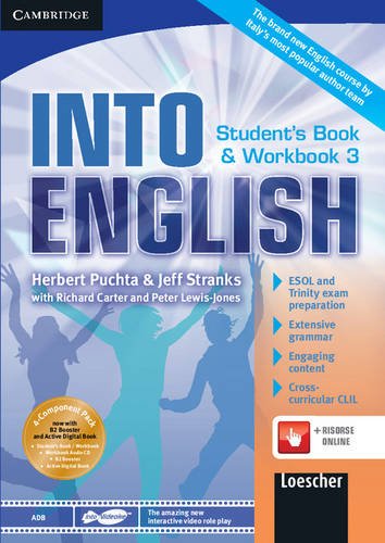 9781107642591: Into English Level 3 Student's Book and Workbook with Audio CD with Active Digital Book with B2 Booster, Italian Edition [Lingua inglese]