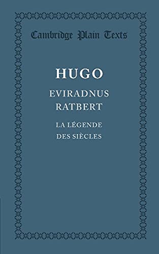 9781107643550: Eviradnus Ratbert: La Lgende des Sicles (Cambridge Plain Texts)