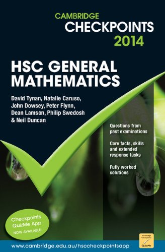 Stock image for Cambridge Checkpoints HSC General Mathematics 2014-16 for sale by THE SAINT BOOKSTORE