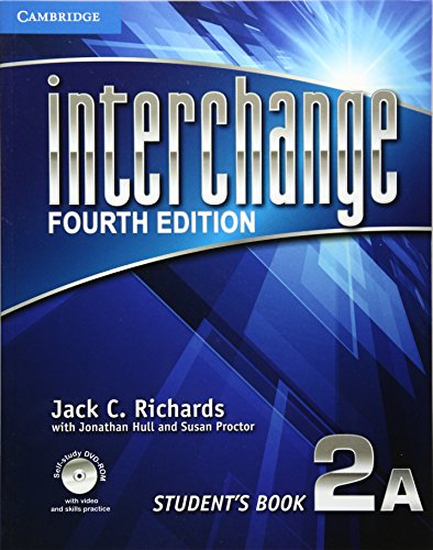 Stock image for Interchange Level 2 Student's Book A with Self-study DVD-ROM (Interchange Fourth Edition) for sale by SecondSale