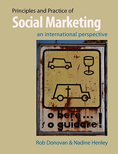 Principle Practice of Social Marketing (9781107644328) by Donovan; Nadine Henley