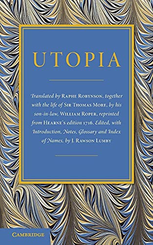Utopia (9781107645158) by More, Thomas