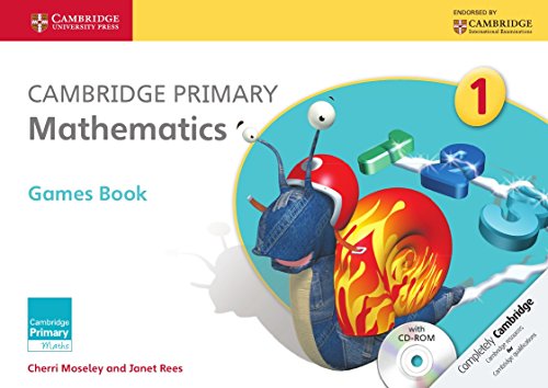 Beispielbild fr Cambridge Primary Mathematics Stage 1 Games Book with CD-ROM (Cambridge International Examinations) zum Verkauf von Monster Bookshop