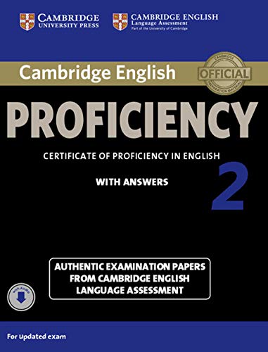 CAMBRIDGE ENGLISH PROFICIENCY 2 STUDENT S BOOK WITH ANSWERS WITH AUDIO
