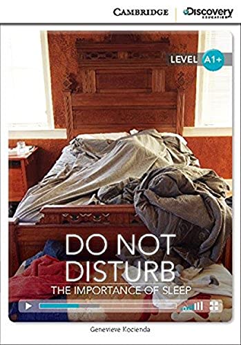 Stock image for Do Not Disturb: The Importance of Sleep High Beginning Book with Online Access for sale by ThriftBooks-Dallas