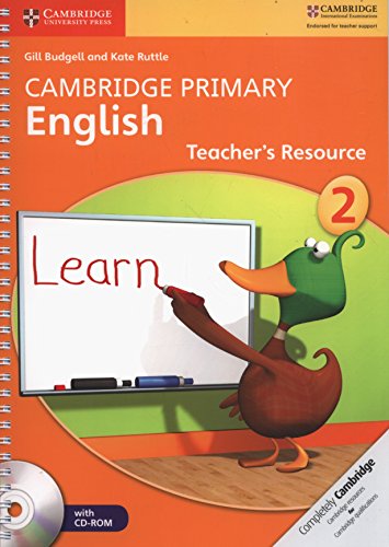 Beispielbild fr Cambridge Primary English Stage 2 Teacher's Resource Book with CD-ROM zum Verkauf von HPB-Red