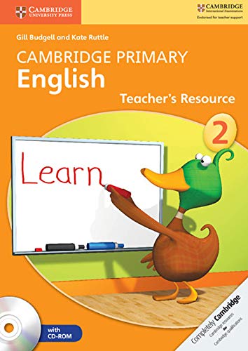 Imagen de archivo de Cambridge Primary English Stage 2 Teacher's Resource Book with CD-ROM a la venta por HPB-Red