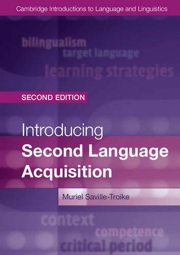 9781107648234: Introducing Second Language Acquisition 2nd Edition Paperback (Cambridge Introductions to Language and Linguistics)