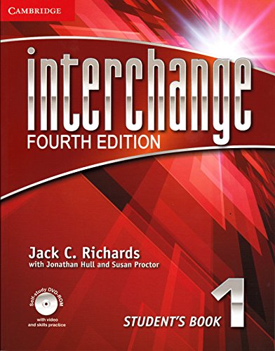 Stock image for Interchange Level 1 Student's Book with Self-study DVD-ROM (Interchange Fourth Edition) for sale by HPB Inc.