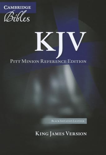 Imagen de archivo de KJV Pitt Minion Reference Black Imitation KJ442:X a la venta por Book Deals